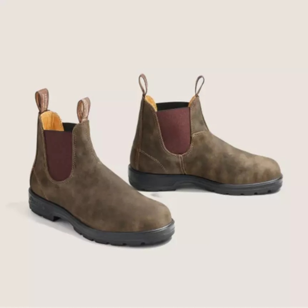 Blundstone 585 Rustic Brown Chelsea Boots